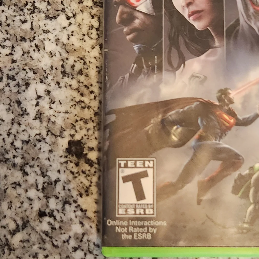 XBOX 360 WB DC Comics Injustice Gods Among Us Video Game Rated Teen
